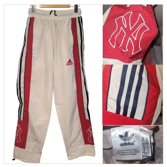 adidas Other - Adidas Originals NY Yankees Track Pants Y2K Windbreaker M